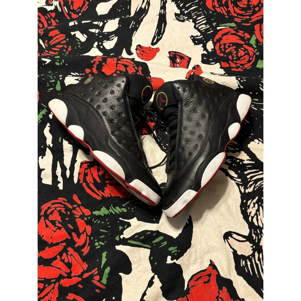 Nike Air Jordan 13 Retro Playoffs Black True Red White 414571-062 Mens Sneakers
